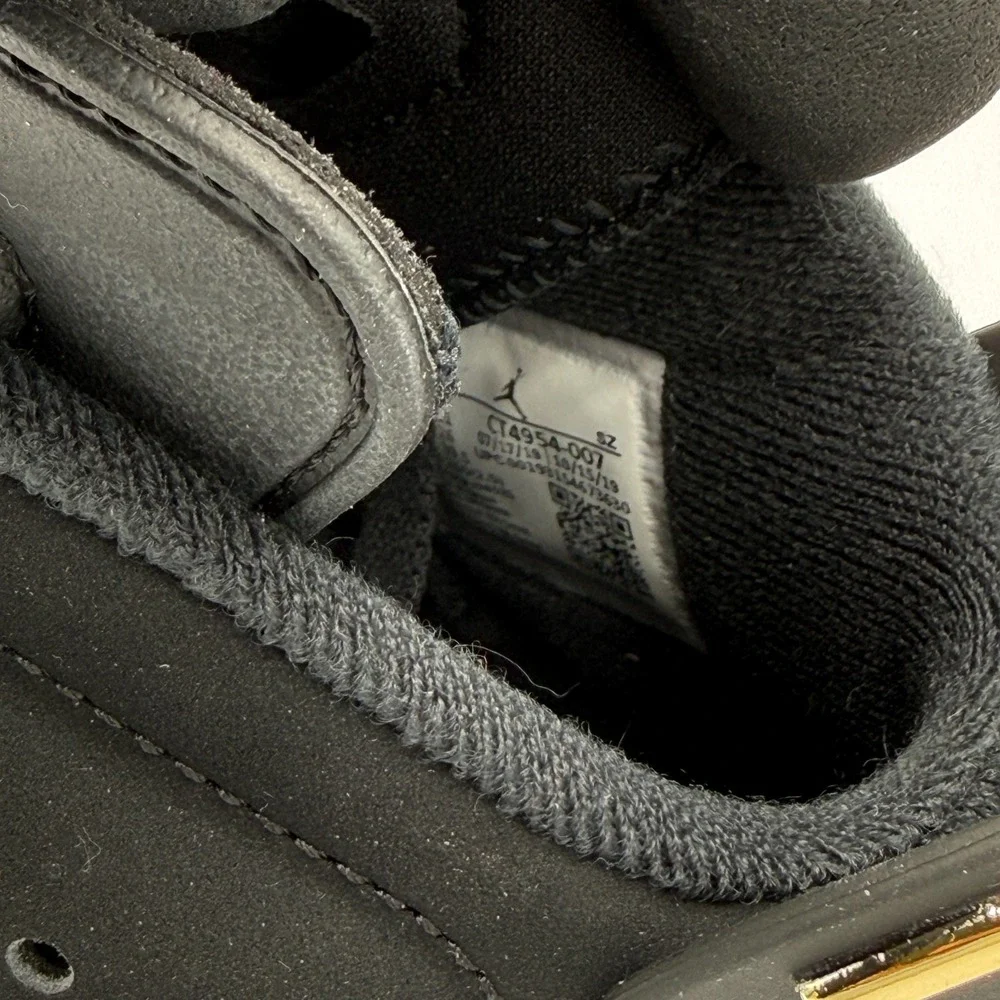 Air Jordan 6‎ Defining Moments Retro CT4954-007 Men's 8 Shoes Black Gold New
